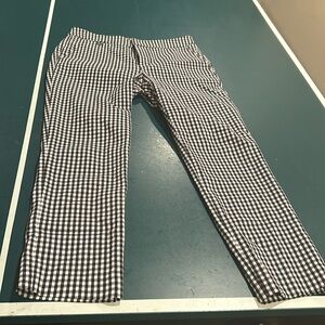 Ralph Lauren structured Petite gingham trousers